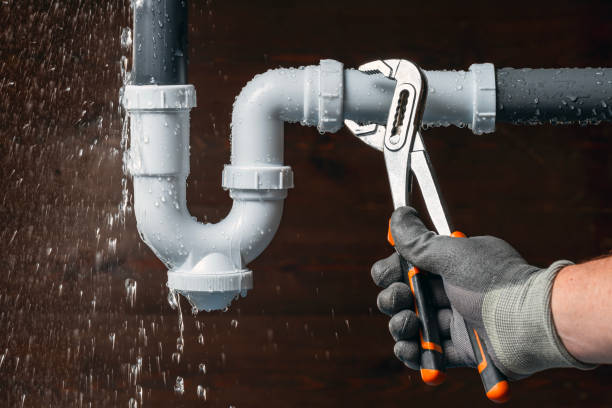 Professional Sewer Line Repair technician working in Cranbury, NJ